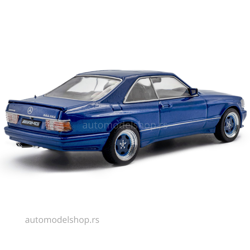 Mercedes-Benz 560 SEC AMG Widebody Linarite - Blue Pearl - 1990