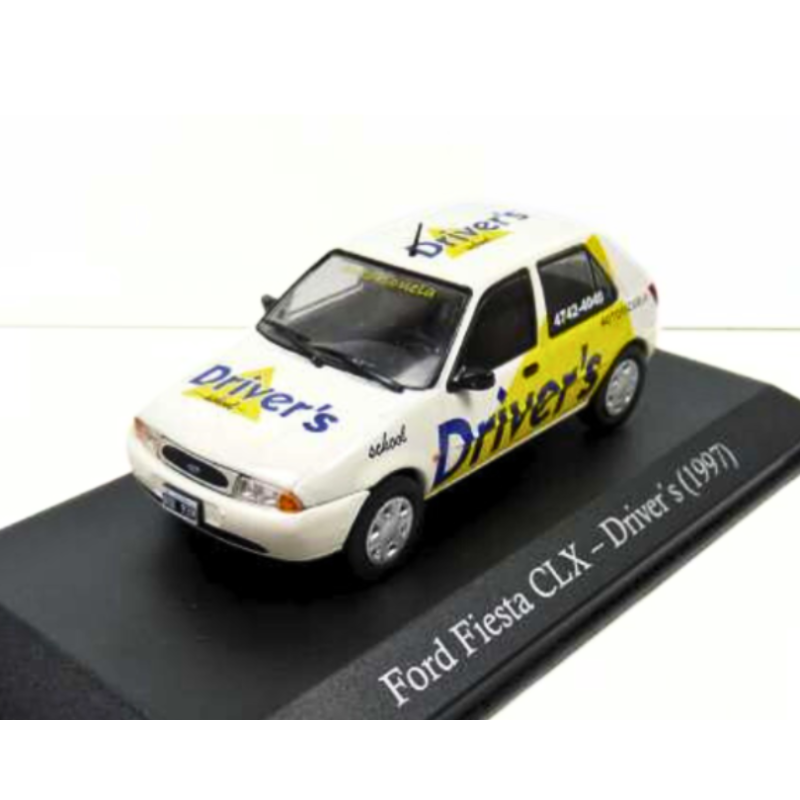 Ford Fiesta CLX *Drivers*, white/yellow 1997