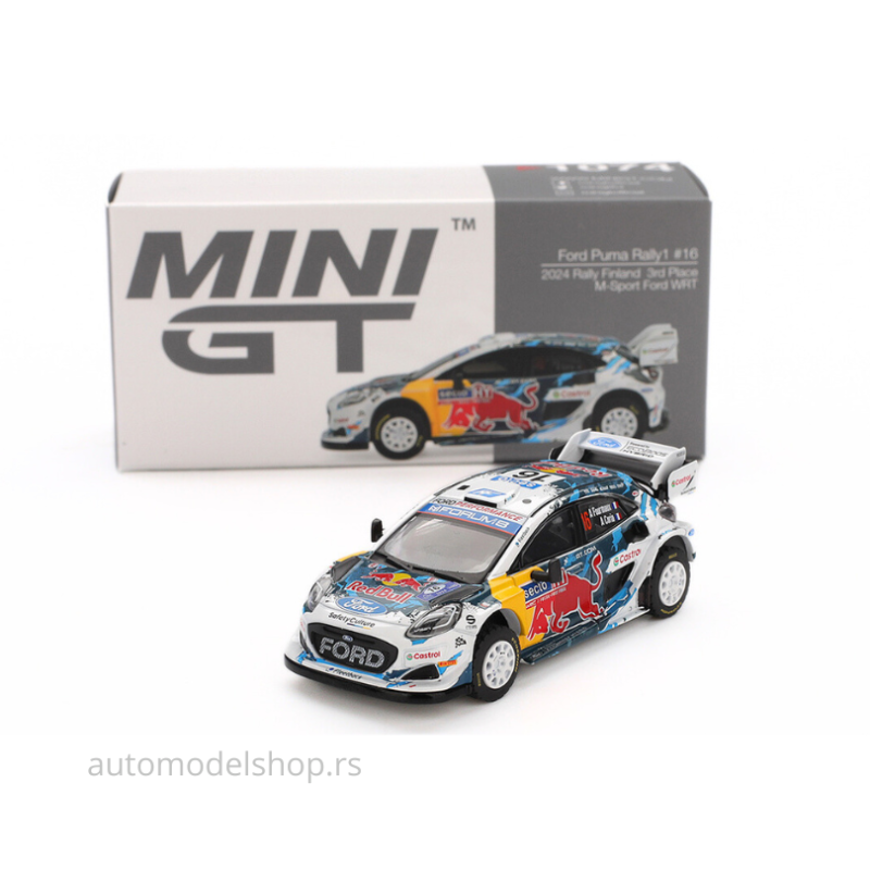 Ford Puma Rally1 #16 M-Sport Ford WRT - Rally Finland 3rd Place - 2024