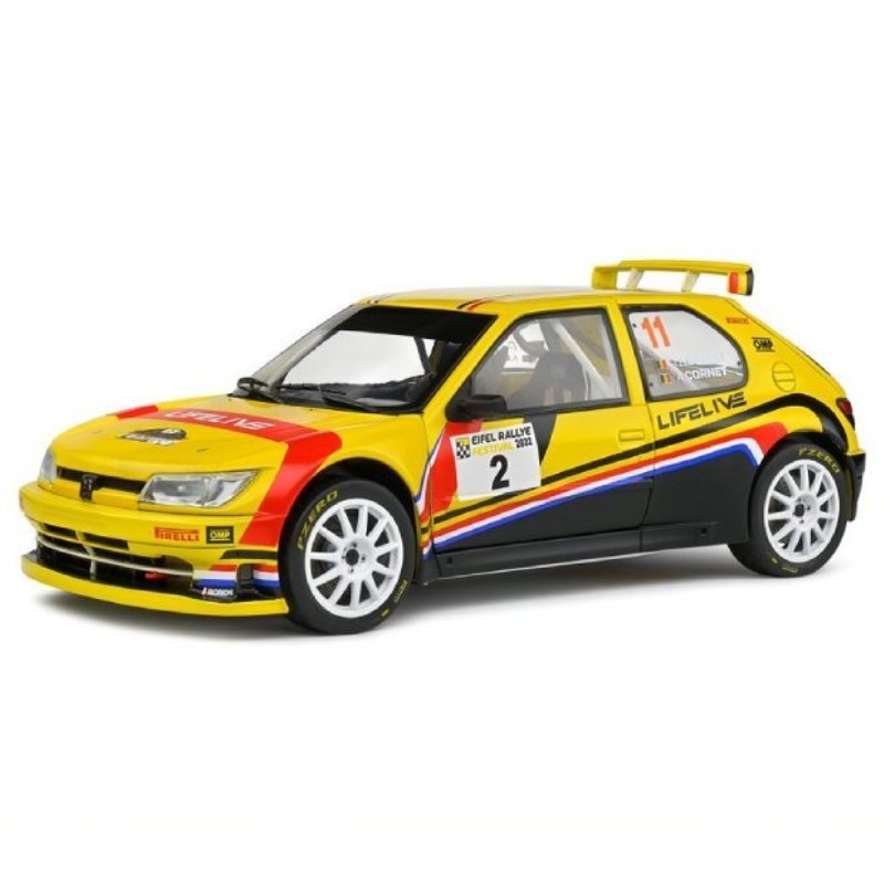 PEUGEOT 306 MAXI YELLOW #2 T.NEUVILLE/A.CORNET EIFEL RALLYE FEST