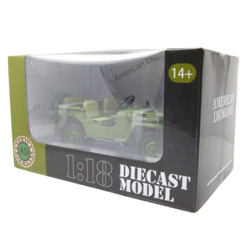 Jeep Willys US Army Green 1944 