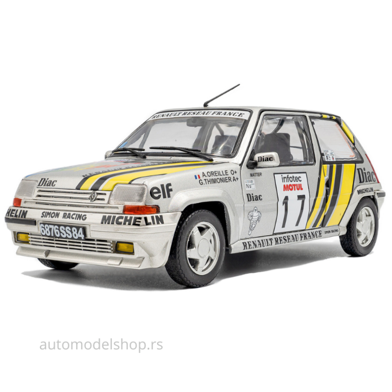 Renault 5 GT Turbo MK2 – Tour de Corse – #17 A.OREILLE – 1989