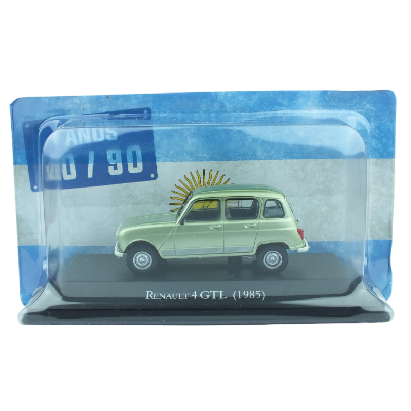 Renault 4 gtl, green metallic , 1985