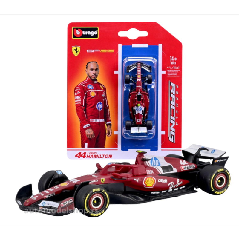 Ferrari SF-25 Formel 1  #44 - L.Hamilton - 2025