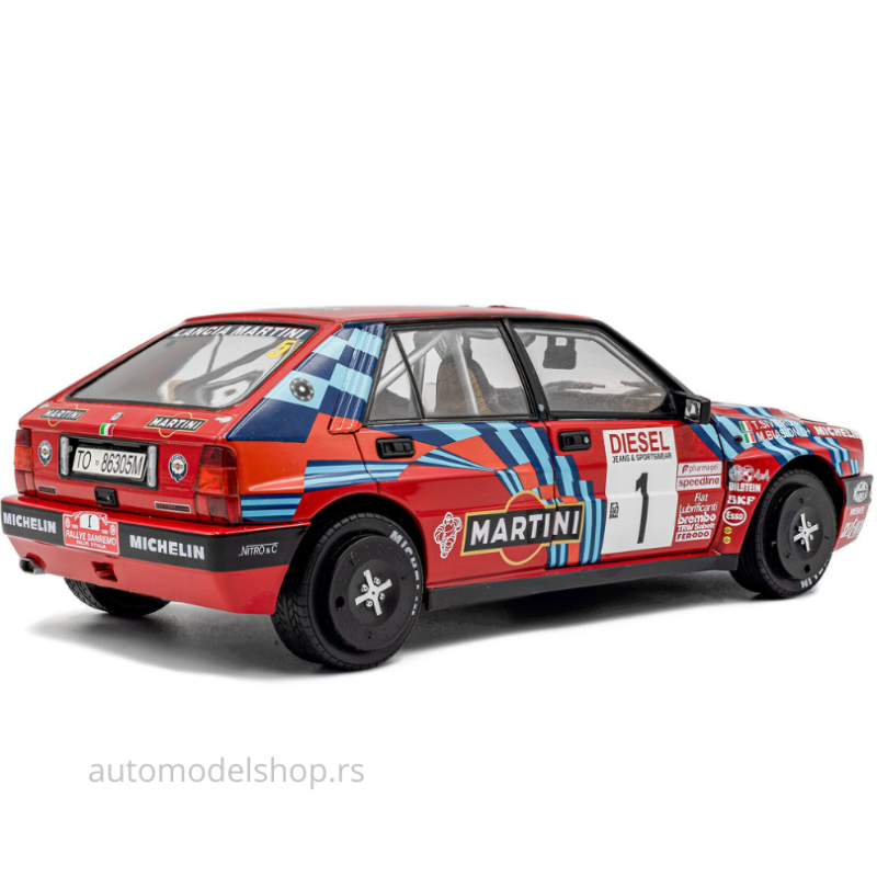 Lancia Delta HF Integrale – Rally San Remo – #1 M.Biasion / T.Siviero – 1989