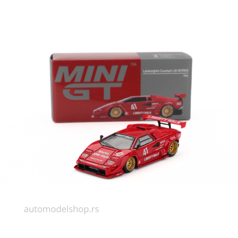 Lamborghini Countach LB-WORKS - Red -2025