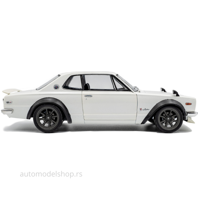 Nissan Skyline (C10) Hakosuka SOLIDO WORKS – Pearl White – 1970