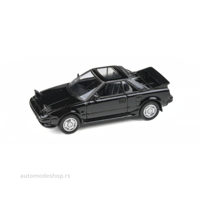 Toyota MR2 MKI - Black with pop up lights - 1985