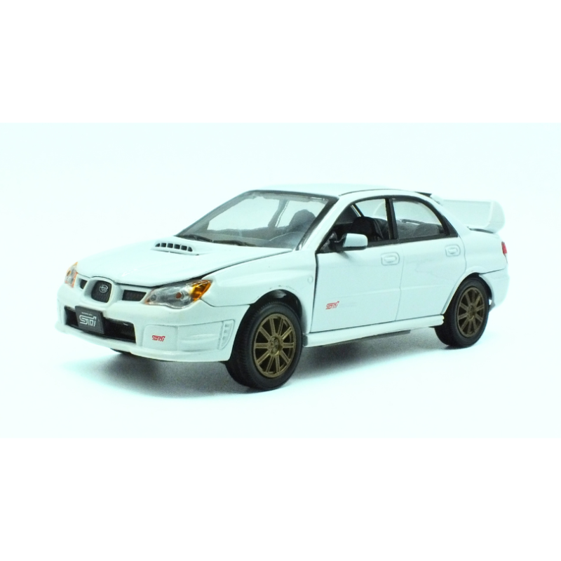 SUBARU IMPREZA WRX STI WHITE 2004