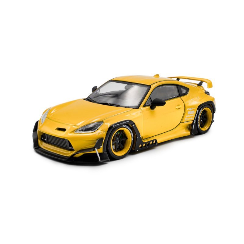 TOYOTA GR86 ROCKET BUNNY YELLOW 2022