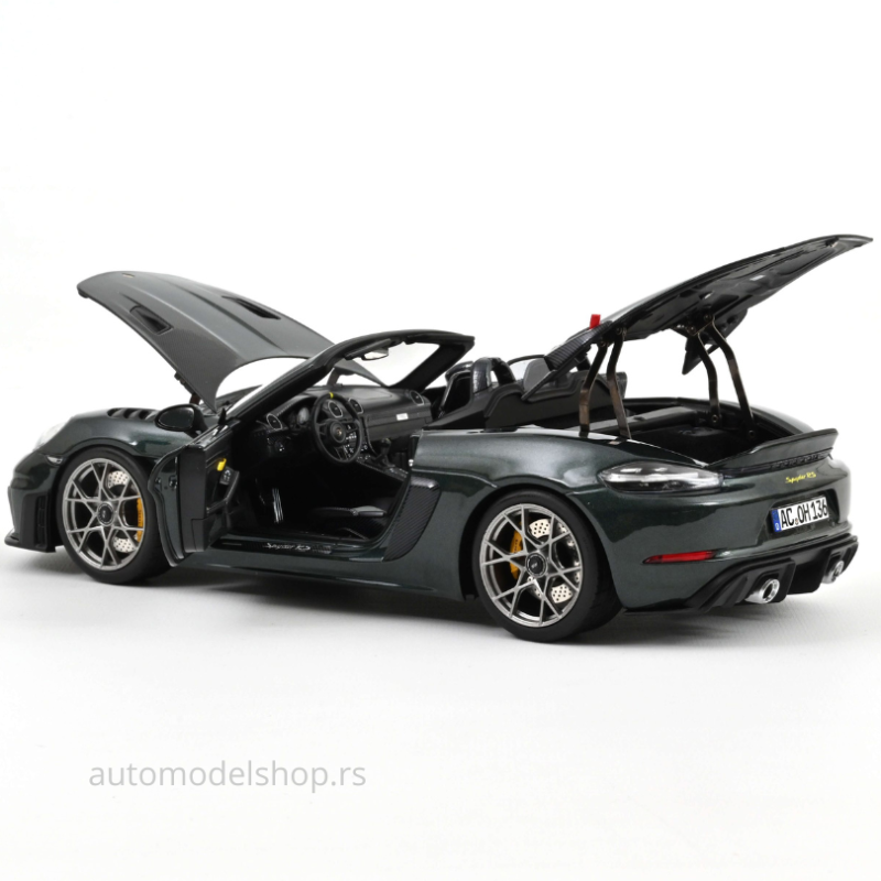 Porsche 718 Spyder RS w/ Weissach Pack - Forest Green - 2023