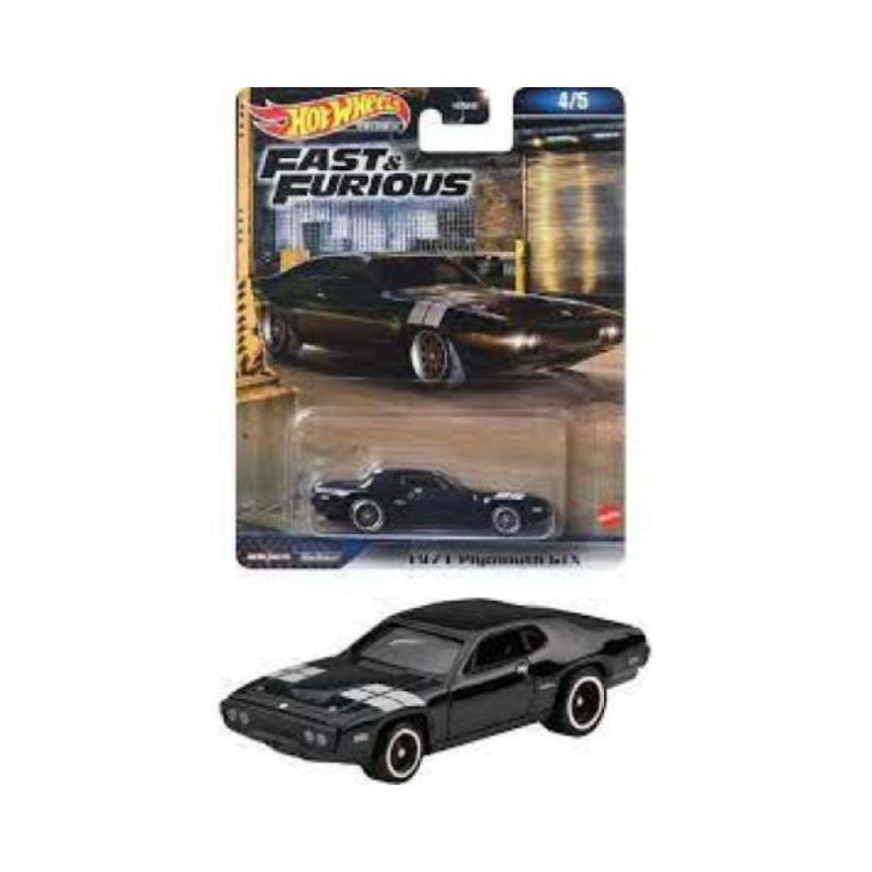 Plymouth GTX Fast & the Furious, black 1971