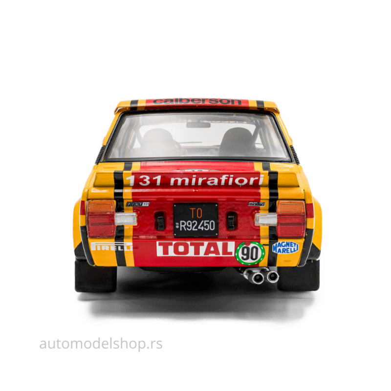 Fiat 131 Abarth – Rallye de Monte-Carlo – #12 M.Mouton / Arri - 1980