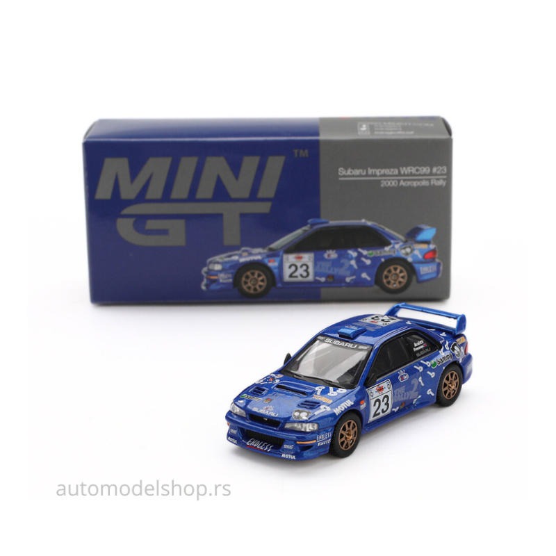 Subaru Impreza WRC99 #23 - Acropolis Rally - 2000 