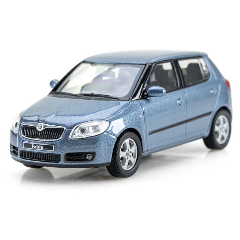 Skoda Fabia II Satin Grey Metallic 2006 