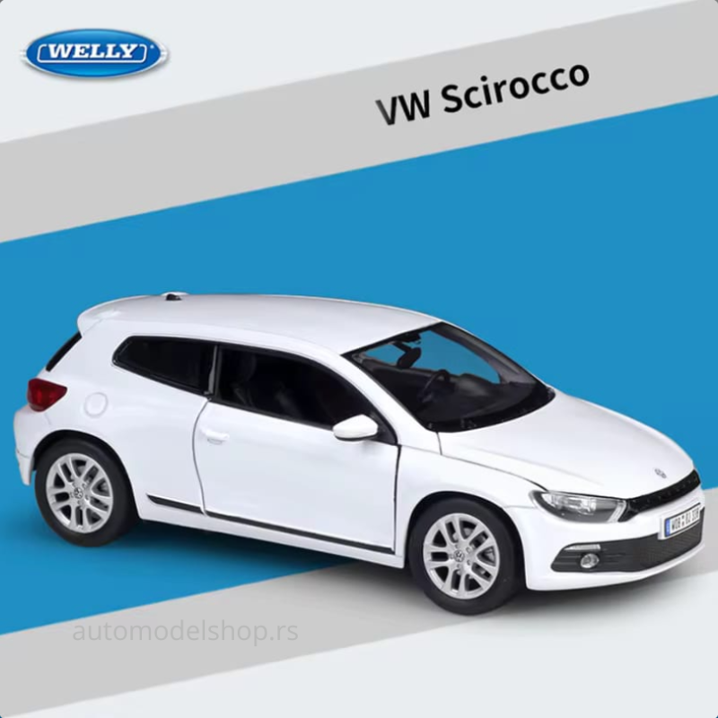 Volkswagen Scirocco Blue 2008