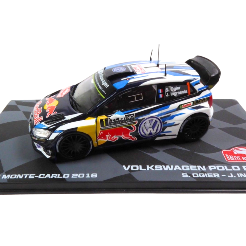 Volkswagen Polo R WRC #1 Sebastien Ogier/ Julien Ingrassia rally Monte Carlo, - 2016