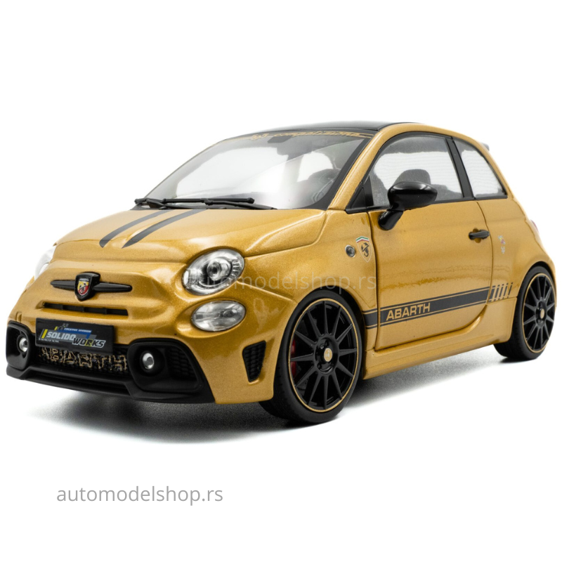 Fiat F595 Abarth Solido Works - Yellow - 2024