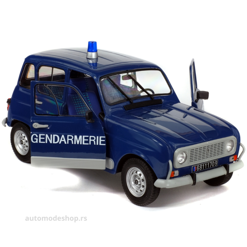 Renault 4L GTL Gendarmerie – Bleu Gendarmerie – 1978