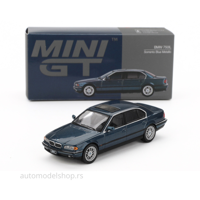BMW E38 750IL - Sorrento Blue Metallic - 1998