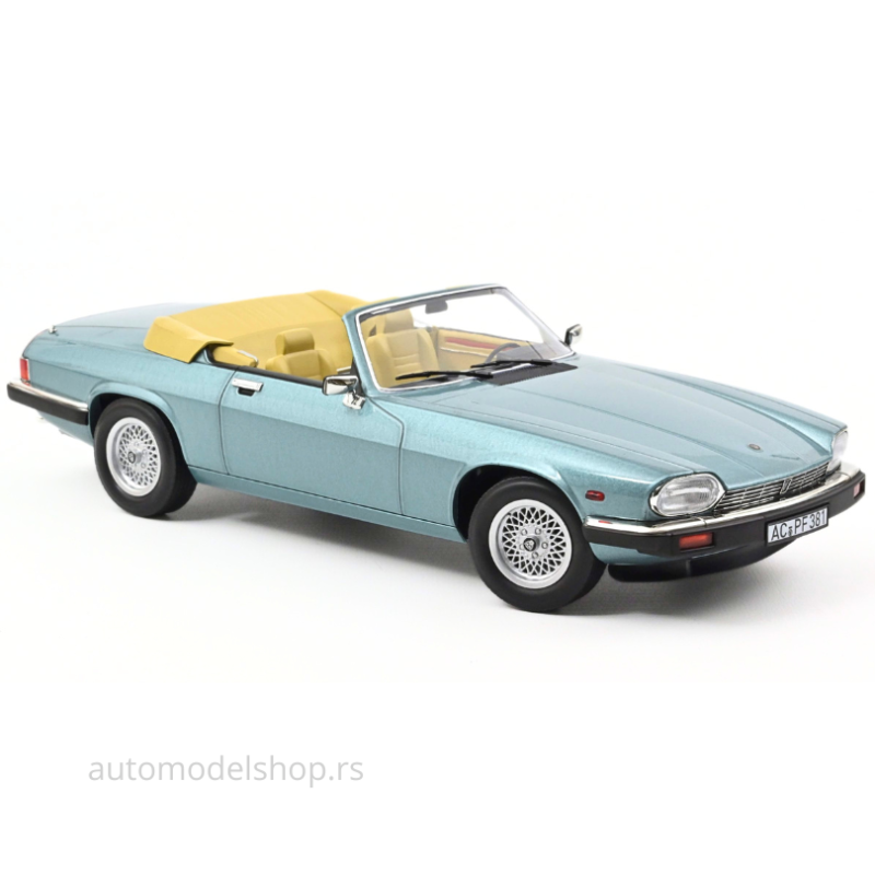 Jaguar XJ-S 5.3 H.E. Cabrio - Light Blue - 1988 