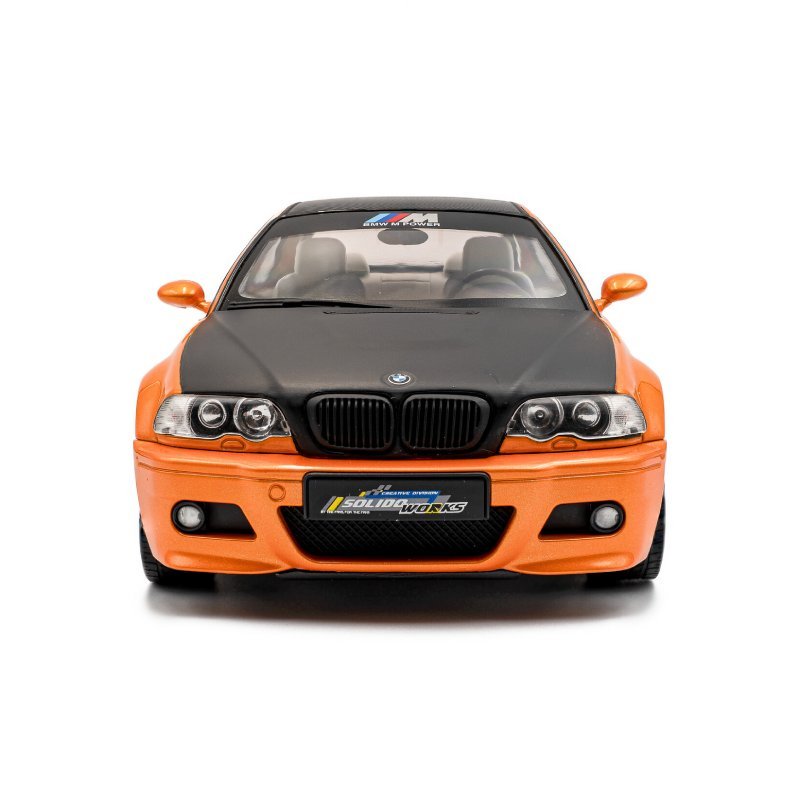 BMW E46 M3 Coupe Solido Works Orange 2000 