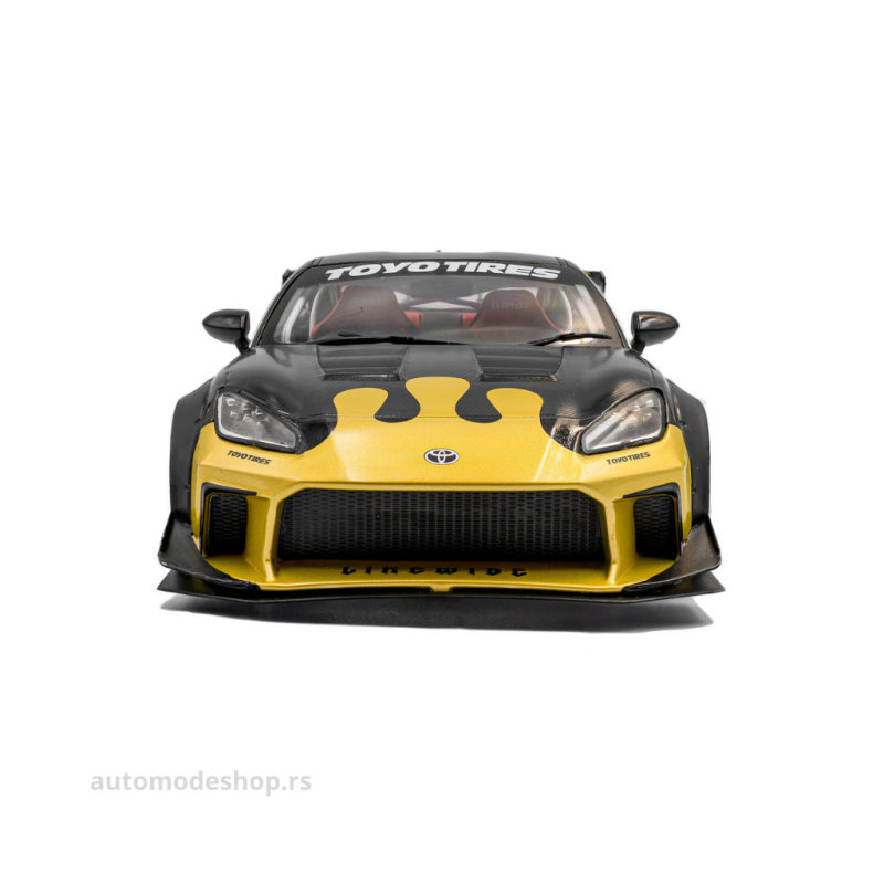 Toyota GR86 Liberty Walk Body Kit – BLACK & GOLD – 2024