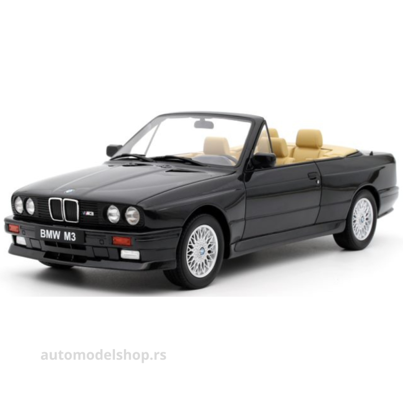 BMW E30 M3 Convertible - Black - 1989