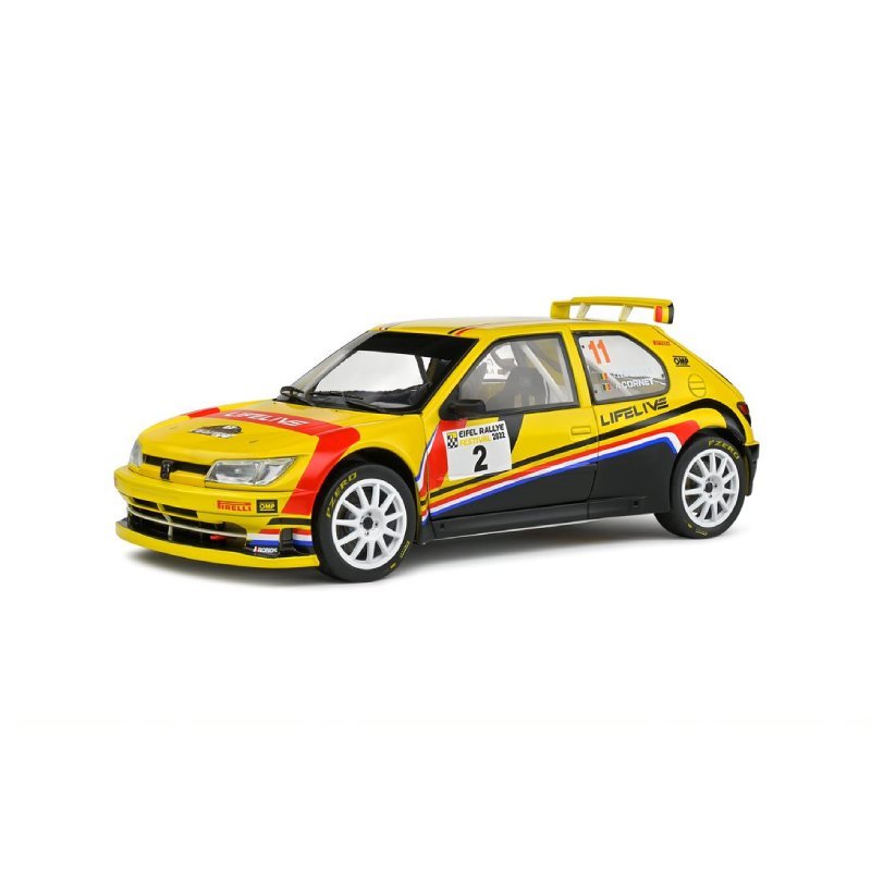 PEUGEOT 306 MAXI YELLOW #2 T.NEUVILLE/A.CORNET EIFEL RALLYE FEST