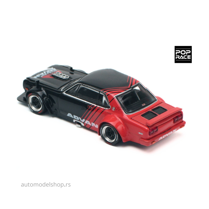 Nissan Skyline GT-R V8 Drift *Hakosuka* Advan Red/Black
