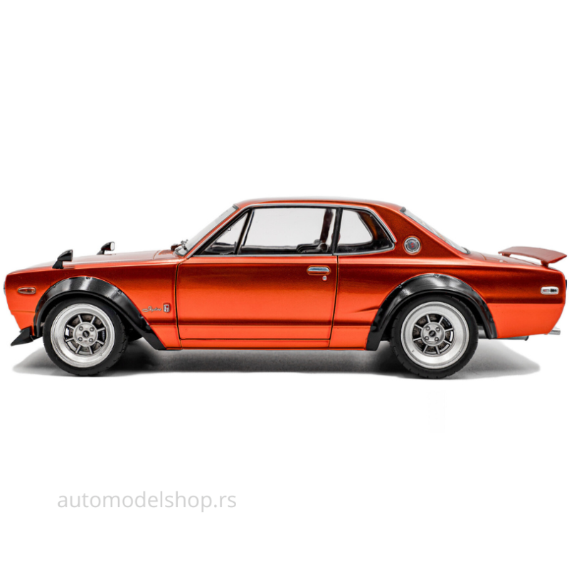 Nissan Skyline (C10) Hakosuka SOLIDO WORKS – orange metallic – 1970 