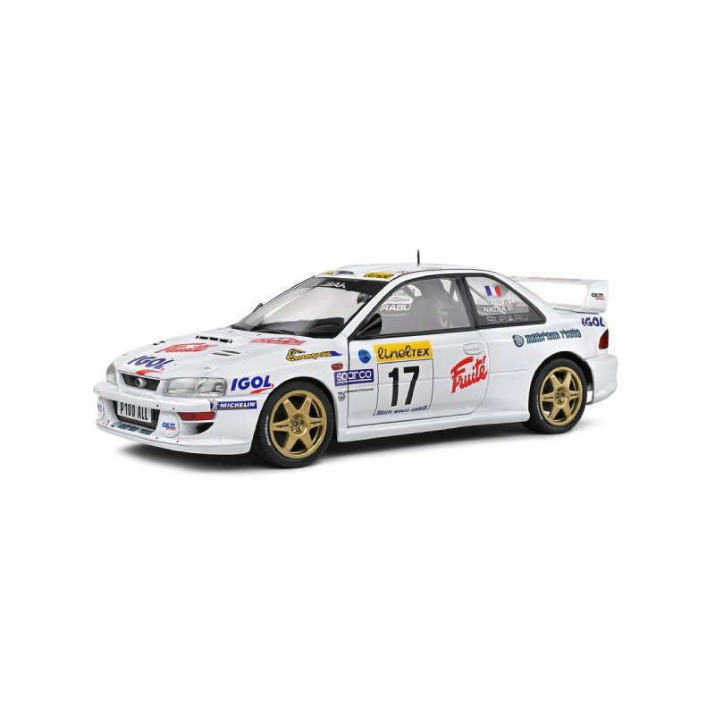 SUBARU IMPREZA 22B BLUE #17 PANIZZI/PANIZZI RALLYE MONTE CARLO 1999