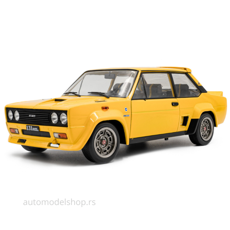 Fiat 131 Abarth - Yellow – 1980