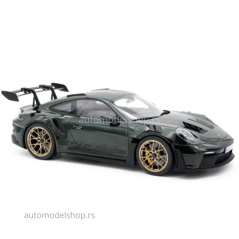 Porsche 911 GT3 RS Jetgreen metallic and Black 2022