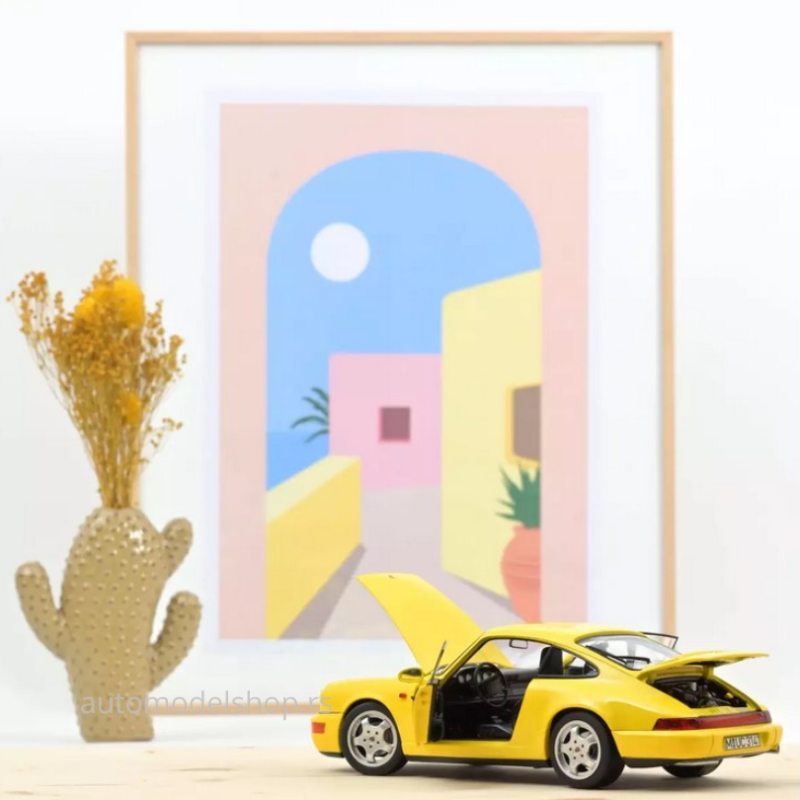 Porsche 911 Carrera 2 - Yellow - 1992