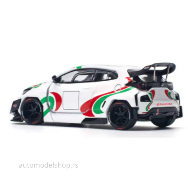 TOYOTA Pandem GR Yaris - Rally Livery - White/Green/Red