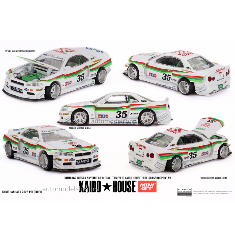 Nissan Skyline GT-R (R34) TAMIYA x KAIDO HOUSE 1999