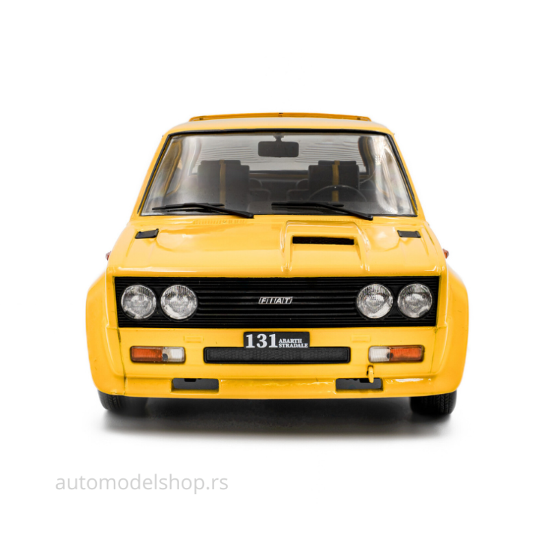 Fiat 131 Abarth - Yellow – 1980