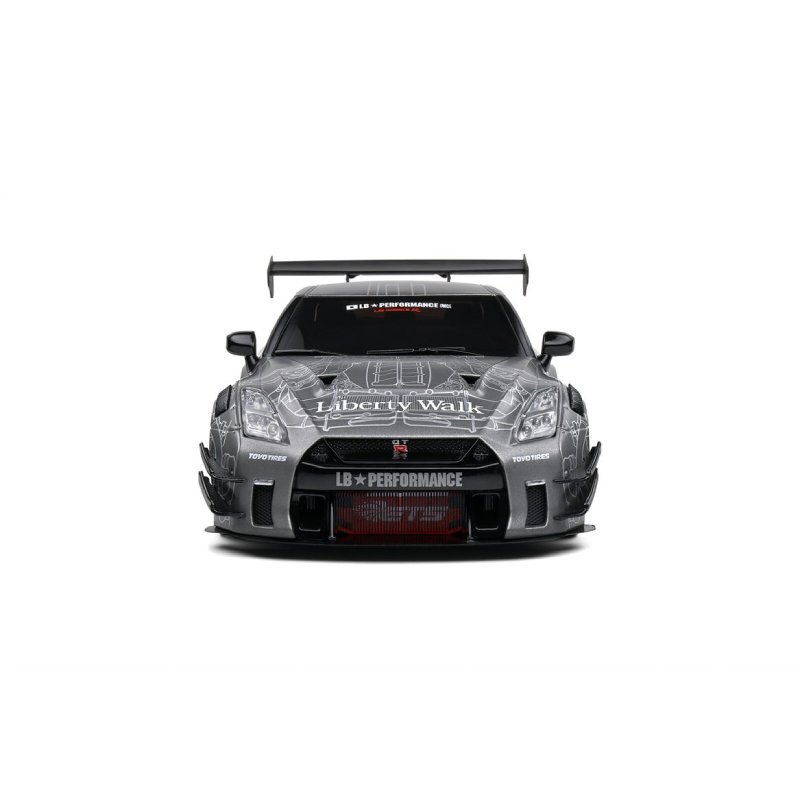 NISSAN GT-R (R35) W/ LIBERTY WALK BODY KIT 2.0 BLACK  , 2020