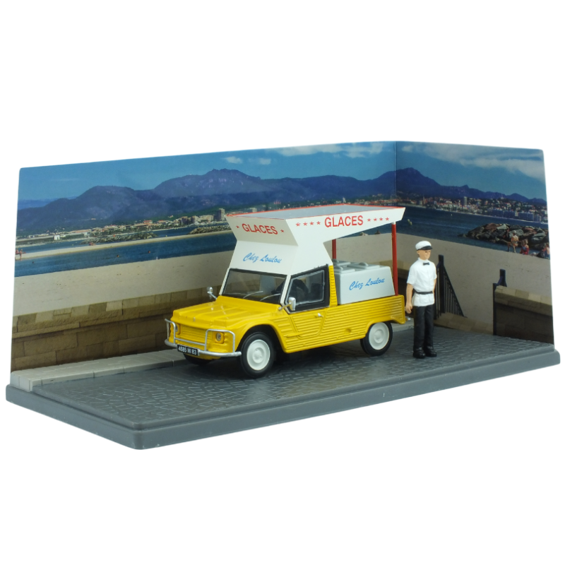 Citroen mehari glaces *petit utilitaires*, yellow