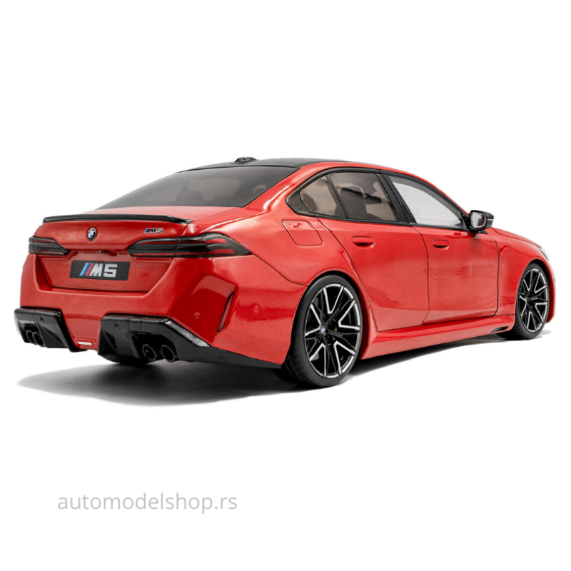 BMW M5 – Fire Red – 2025-Auto model shop - Automodel shop