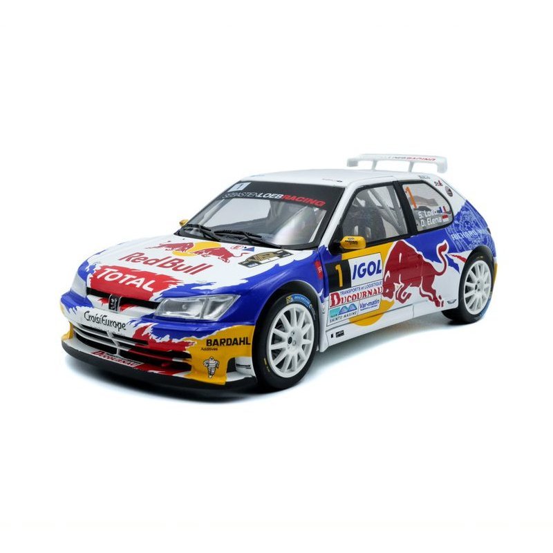 PEUGEOT 306 MAXI WHITE #1 S.LOEB / D.ELENA RALLY DU VAR ,  2017