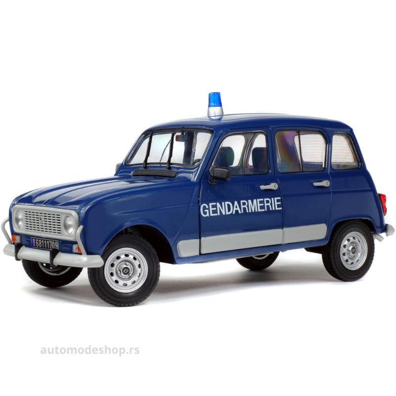 Renault 4L GTL Gendarmerie – Bleu Gendarmerie – 1978