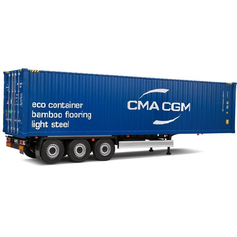 Container Trailer - Blue - 2024 