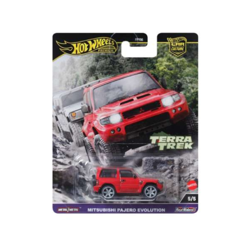 Mitsubishi Pajero Evolution, red