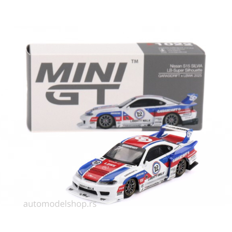 Nissan LB-Super Silhouette S15 Silvia GARASIDRIFT x LBWK - 2025