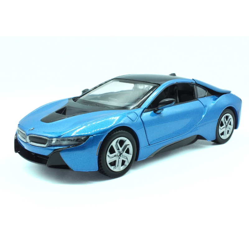 BMW i8 blue 2018