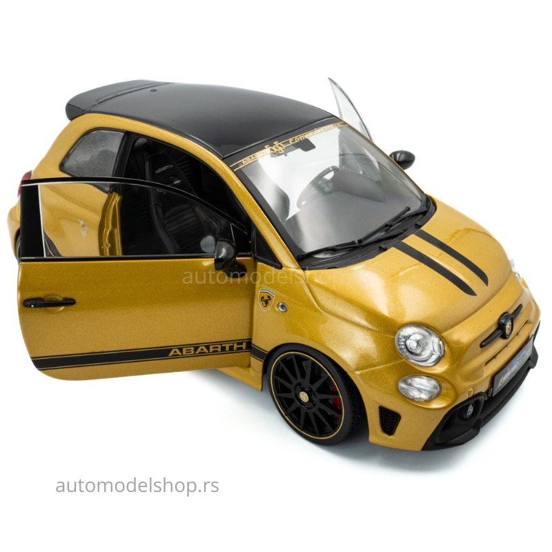 Fiat F595 Abarth Solido Works - Yellow - 2024