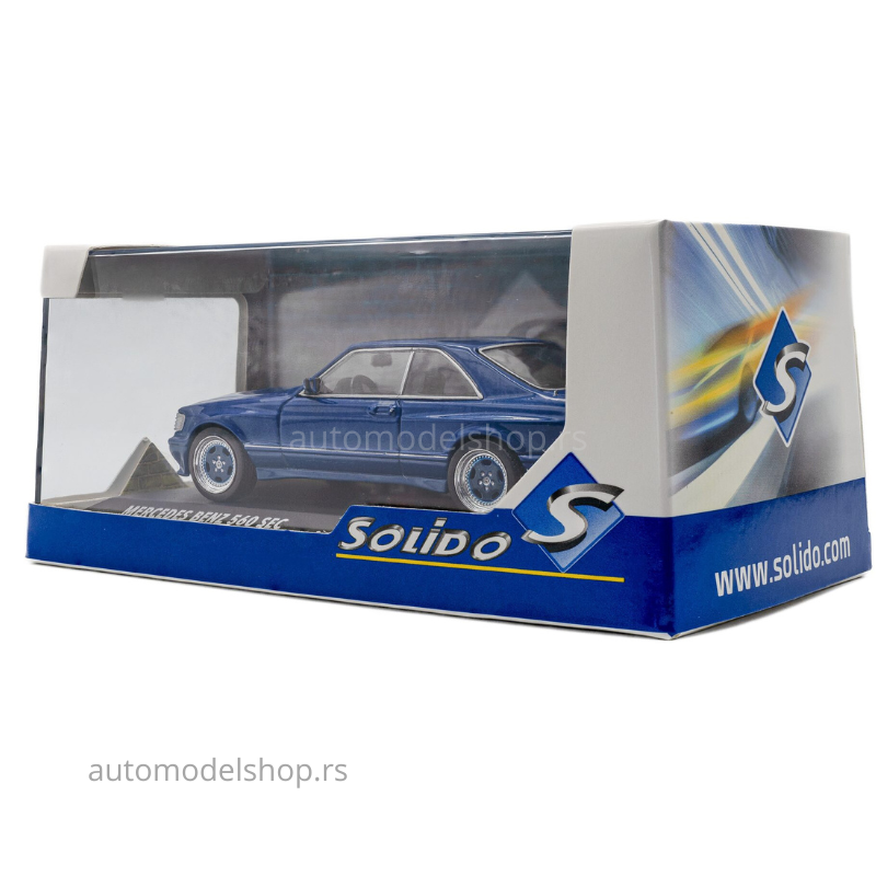 Mercedes-Benz 560 SEC AMG Widebody Linarite - Blue Pearl - 1990
