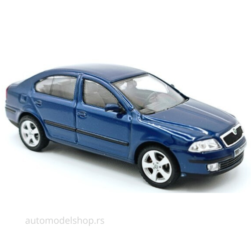 Skoda Octavia, metallic-blue , 2004